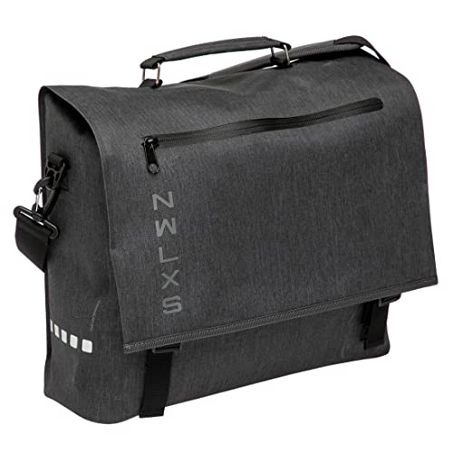 New Looxs Unisex-Adult Varo Messenger Backpack, Grey, 15 Liter EU von New Looxs