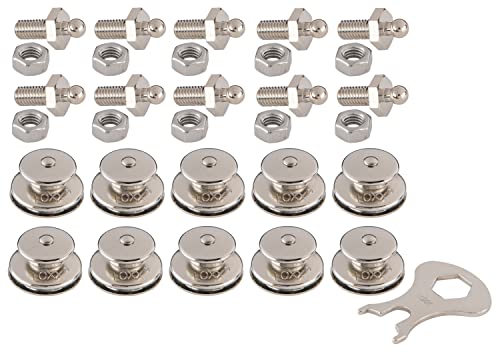 New Marine LOXX Set 10 Stück Oberteile + Gewindeschrauben M5x10 + Schlüssel New Marine LOXX Set 10 Stück Oberteile + Gewindeschrauben M5x10 + Schlüssel von New Marine