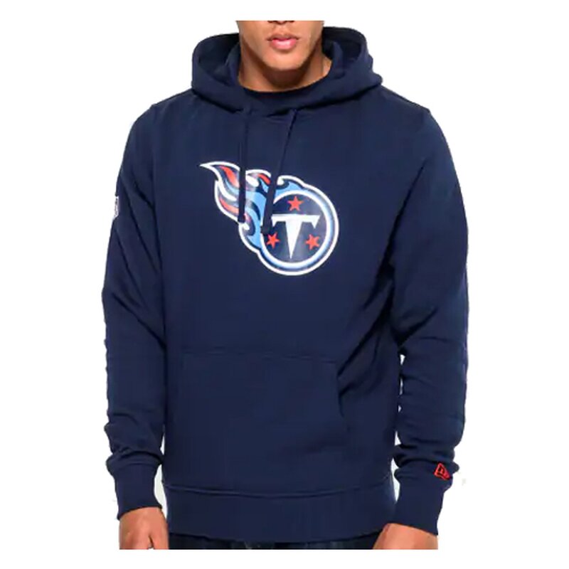 New Era NFL Team Logo Hoodie Tennessee Titans navy - Gr. L von NewEra