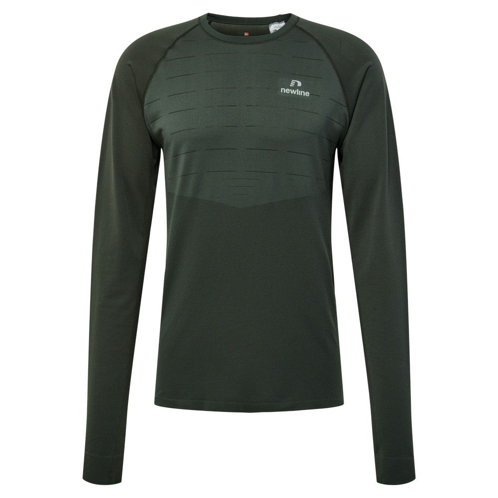 Newline Sport Pace Long Sleeve T-shirt Grün XL Mann von Newline Sport