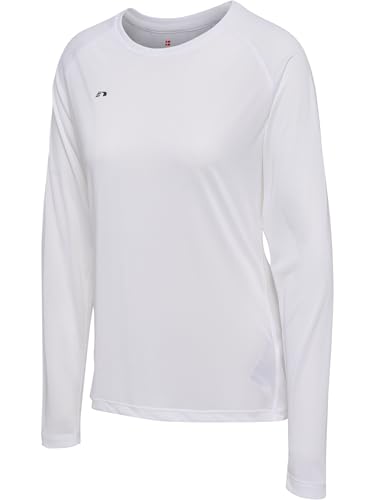 Newline, nwlBEAT W T-Shirt L/S, White, S Newline, nwlBEAT W T-Shirt L/S, White, S von newline