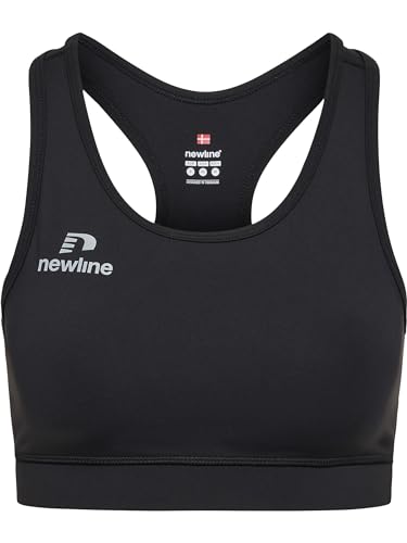 newline Women's Athletic TOP Sports Bra, Schwarz, XS von newline