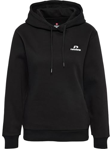 Newline Damen Nwllea Cotton Hoodie Women Sweatshirt, Schwarz, S EU Newline Damen Nwllea Cotton Hoodie Women Sweatshirt, Schwarz, S EU von newline