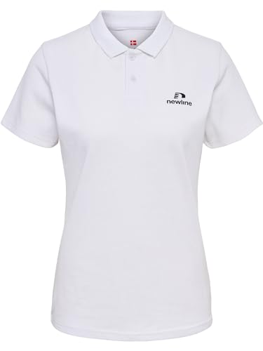 Newline Damen Nwllea Cotton Women Polo Shirt, Weiß, 3XL EU von Newline