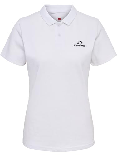 Newline Damen Nwllea Cotton Women Polo Shirt, Weiß, M EU Newline Damen Nwllea Cotton Women Polo Shirt, Weiß, M EU von Newline