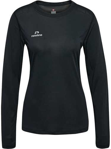 Newline Damen Nwlbeat L/S W T-Shirt, Schwarz, L EU Newline Damen Nwlbeat L/S W T-Shirt, Schwarz, L EU von Newline