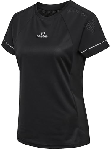 Newline Damen Nwlbreathe W T-Shirt, Schwarz, XL EU Newline Damen Nwlbreathe W T-Shirt, Schwarz, XL EU von Newline