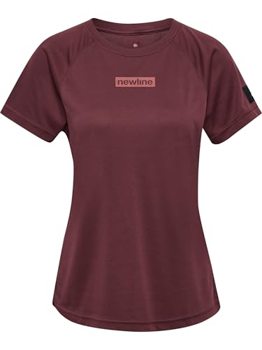 Newline Damen Nwlcharge Mesh W T-Shirt, Decadent Chocolate, XS EU Newline Damen Nwlcharge Mesh W T-Shirt, Decadent Chocolate, XS EU von Newline