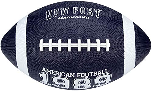 Newport American Football mittel Marineblau/weiß 26 cm von New Port