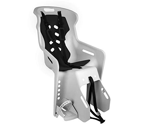 Nfun Unisex-Baby Lebhaft Rücksitz mit Befestigung an der Gepäckablage, Greige/Anthrazit, Nur Nfun Unisex-Baby Lebhaft Rücksitz mit Befestigung an der Gepäckablage, Greige/Anthrazit, Nur von Nfun