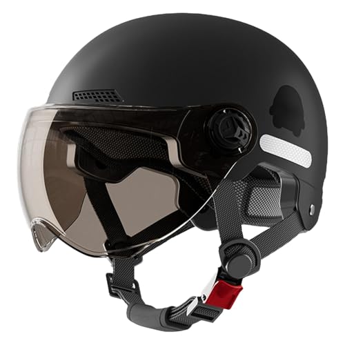 Fahrradhelm, Erwachsenen-Fahrradhelm für Erwachsene, Herren und Damen, Ski-, Snowboard-Helm, Sporthelm, integrierte Brille, Fahrrad-Helm für Pendler, Rennrad, Skaten Fahrradhelm, Erwachsenen-Fahrradhelm für Erwachsene, Herren und Damen, Ski-, Snowboard-Helm, Sporthelm, integrierte Brille, Fahrrad-Helm für Pendler, Rennrad, Skaten von Nhujevkom