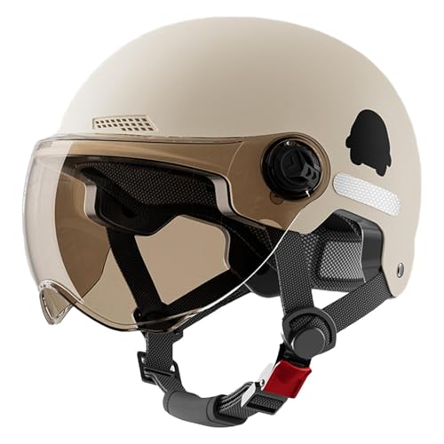 Fahrradhelm, Erwachsenen-Fahrradhelm für Erwachsene, Herren und Damen, Ski-, Snowboard-Helm, Sporthelm, integrierte Brille, Fahrrad-Helm für Pendler, Rennrad, Skaten Fahrradhelm, Erwachsenen-Fahrradhelm für Erwachsene, Herren und Damen, Ski-, Snowboard-Helm, Sporthelm, integrierte Brille, Fahrrad-Helm für Pendler, Rennrad, Skaten von Nhujevkom