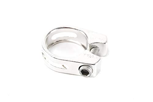 Fahrrad Sattel Klemm Ring 31,8mm Sattelstützen Klemme Schelle Silber B-Ware von Nicht Angegeben