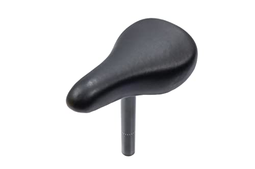 Velo Fahrrad Kinder Sattel ergonomisch Vollschaum Sattelstütze 25.4 mm schwarz von Nicht Angegeben