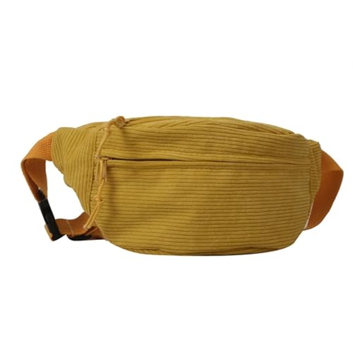 Nidddiv Hüfttaschen Damen Fanny Pack Taille Reise Sport Für Mädchen Frauen Taille Pack Hüfttaschen (Yellow, One Size) von Nidddiv