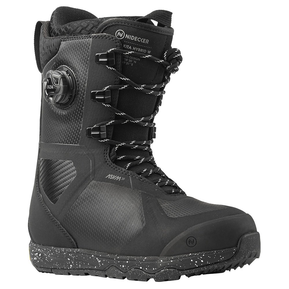 Nidecker Bts Kita Hybrid Woman Snowboard Boots Schwarz 24 von Nidecker