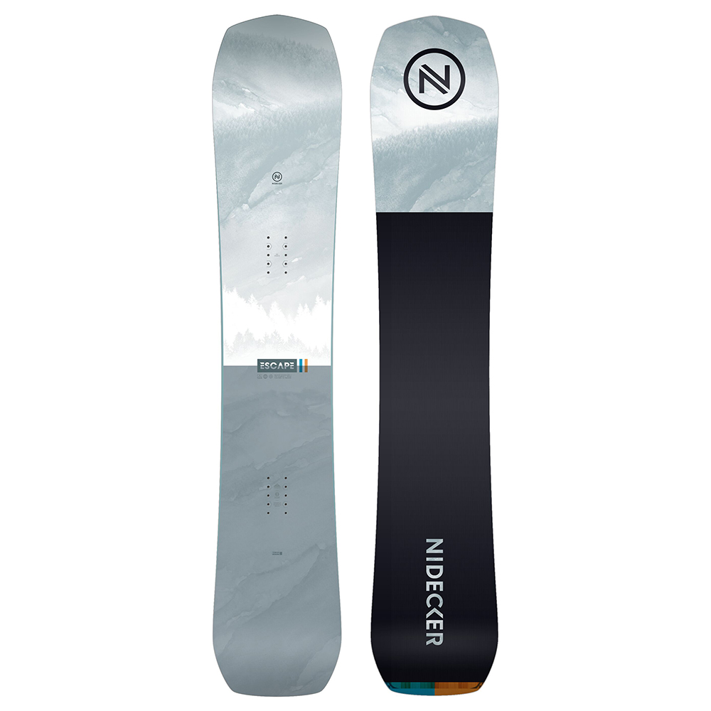 Nidecker Escape Snowboard Schwarz 152 von Nidecker