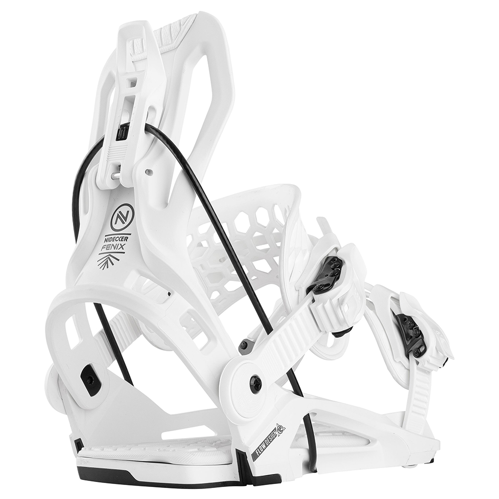 Nidecker Flow Fenix Snowboard Bindings Durchsichtig M von Nidecker