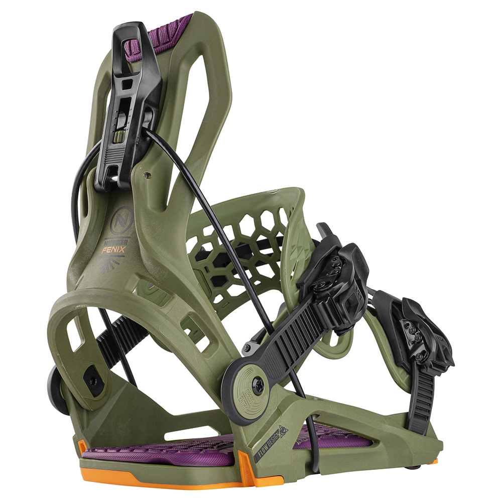 Nidecker Flow Fenix Snowboard Bindings Grün S Nidecker Flow Fenix Snowboard Bindings Grün S von Nidecker