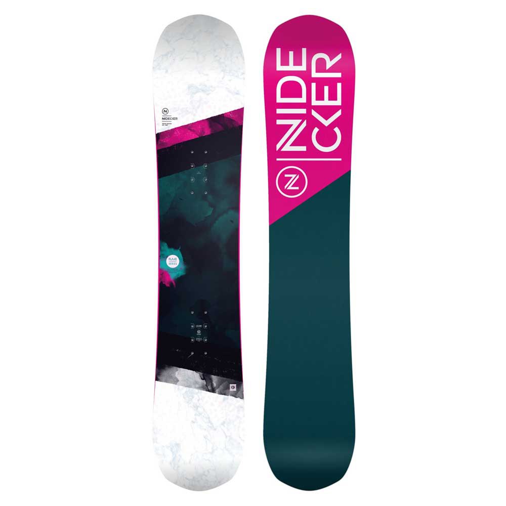 Nidecker Micron Flake Junior Snowboard Grau,Rosa 145W von Nidecker