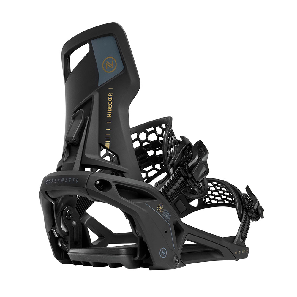 Nidecker Og Supermatic Snowboard Bindings Silber XL Nidecker Og Supermatic Snowboard Bindings Silber XL von Nidecker
