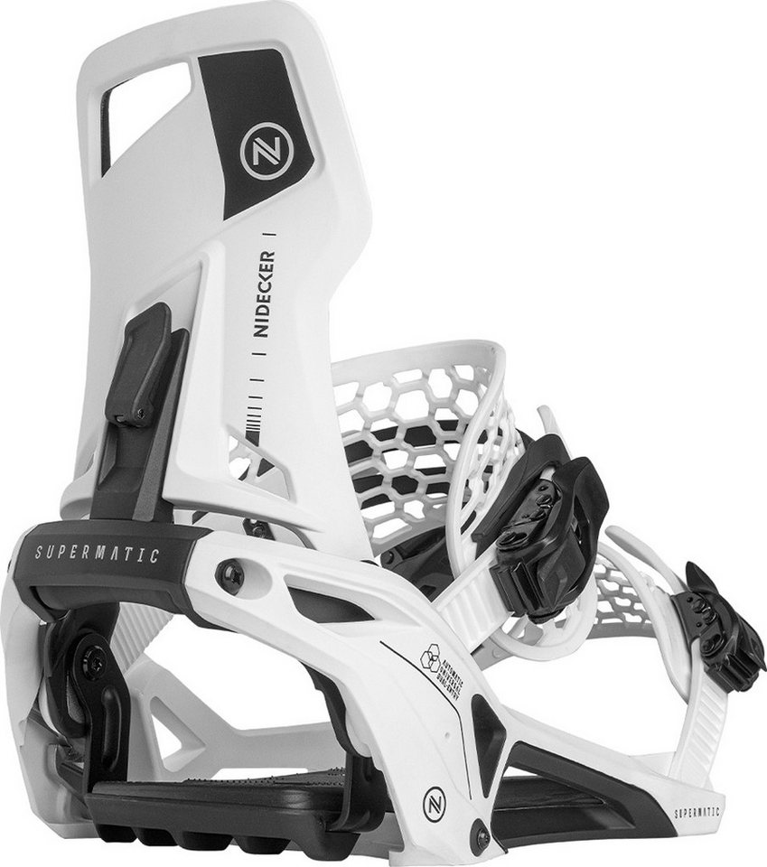 Nidecker Snowboardbindung NIDECKER SUPERMATIC Bindung white Nidecker Snowboardbindung NIDECKER SUPERMATIC Bindung white von Nidecker