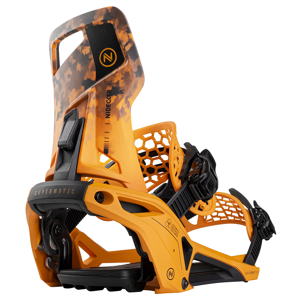 Nidecker Supermatic Snowboard Bindings  M von Nidecker