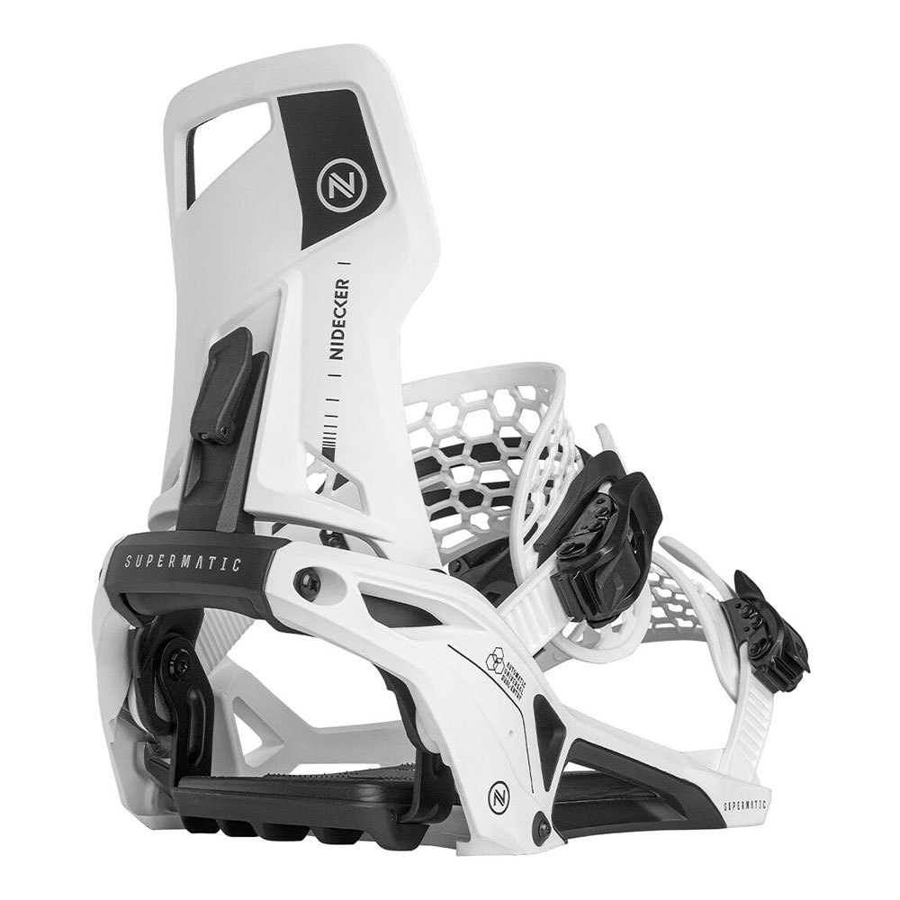 Nidecker Supermatic Snowboard Bindings Weiß S Nidecker Supermatic Snowboard Bindings Weiß S von Nidecker