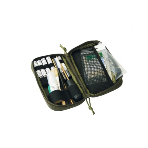Niebling Premium-Reinigungsset für Pistole, 14-TLG, M4, 338.38/8, 58-9, 5mm Waffenreinigung, Oliv, One Size Niebling Premium-Reinigungsset für Pistole, 14-TLG, M4, 338.38/8, 58-9, 5mm Waffenreinigung, Oliv, One Size von Niebling