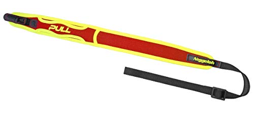 Niggeloh Gewehrriemen Gewehrgurt „Pull“ mit Schnellverschluss (Rot-Gelb) von Niggeloh
