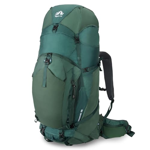 Night Cat Rucksack 100L Wanderrucksack: Trekkingrucksack Reiserucksack Herren Damen Atmungsaktiv Leichtgewicht für Camping Trekking Mountainering Klettern Fahrradreisen Night Cat Rucksack 100L Wanderrucksack: Trekkingrucksack Reiserucksack Herren Damen Atmungsaktiv Leichtgewicht für Camping Trekking Mountainering Klettern Fahrradreisen von Night Cat