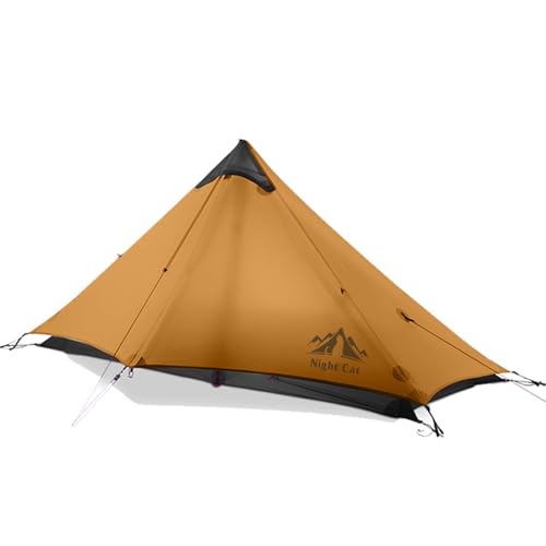 Night Cat Ultraleichtes Zelt, 1 Person, für professionelle Backpacker, Wanderer, 0,9 kg, Lanshan Backpacking Bivvy Bodenzelt, Schwerregen, wasserdicht, Trekkingstock nicht im Lieferumfang enthalten Night Cat Ultraleichtes Zelt, 1 Person, für professionelle Backpacker, Wanderer, 0,9 kg, Lanshan Backpacking Bivvy Bodenzelt, Schwerregen, wasserdicht, Trekkingstock nicht im Lieferumfang enthalten von Night Cat