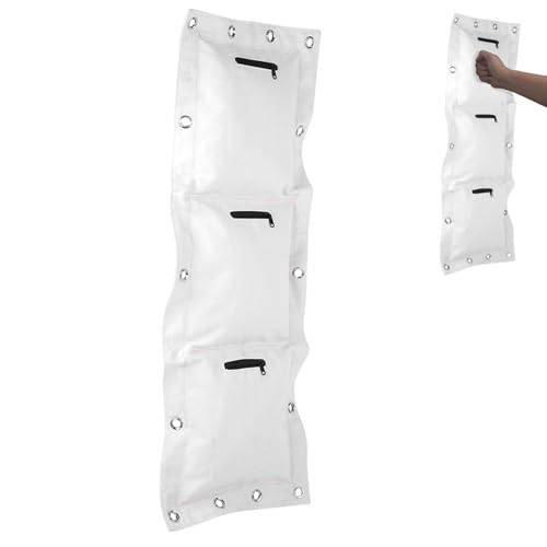 Sandsack, Wand Boxsack, Wing Chun Wand Canvas Punch Leere Sandsack Zielscheibe mit Reißverschluss, Boxen Wand Sandsack Canvas Punch Leere Sandsack Zielscheibe für Boxen Muay Thai Sanda(Dreifachtasche) Sandsack, Wand Boxsack, Wing Chun Wand Canvas Punch Leere Sandsack Zielscheibe mit Reißverschluss, Boxen Wand Sandsack Canvas Punch Leere Sandsack Zielscheibe für Boxen Muay Thai Sanda(Dreifachtasche) von Niiyen