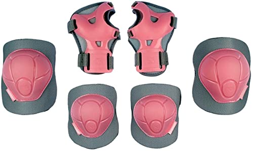 Nijdam Skate Protector Set - Concrete Rose - Pink/Grey - L von Nijdam