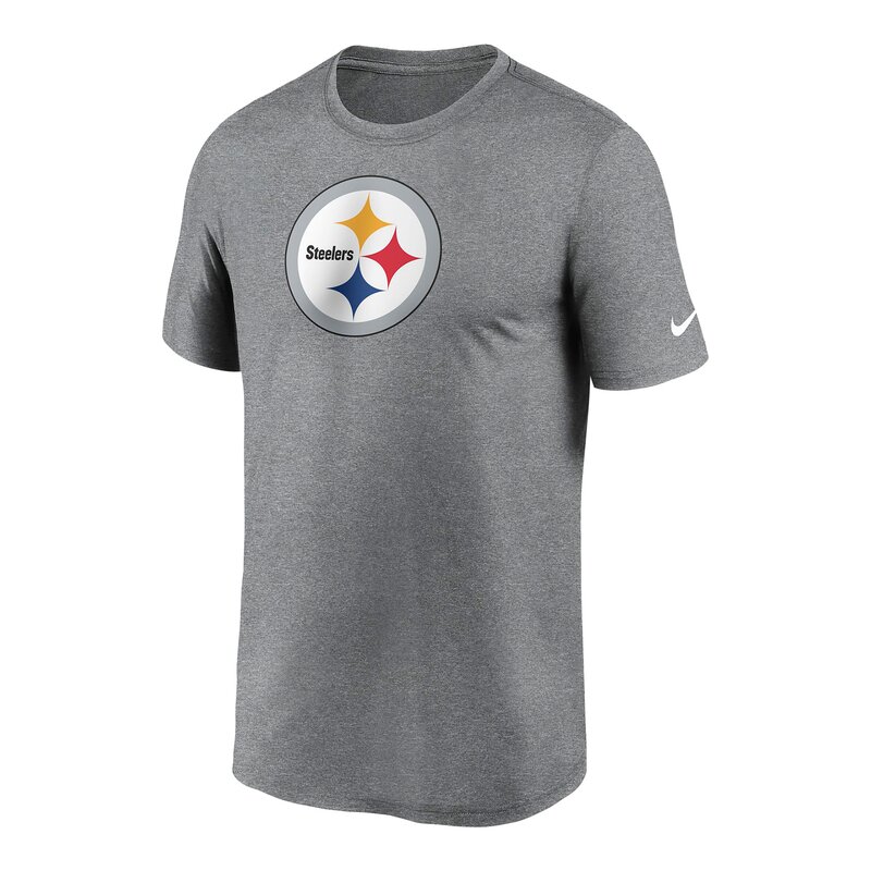 NFL TEAM Pittsburgh Steelers Nike Essential Logo NFL T-Shirt - grau Gr. 2XL von Nike, Inc.