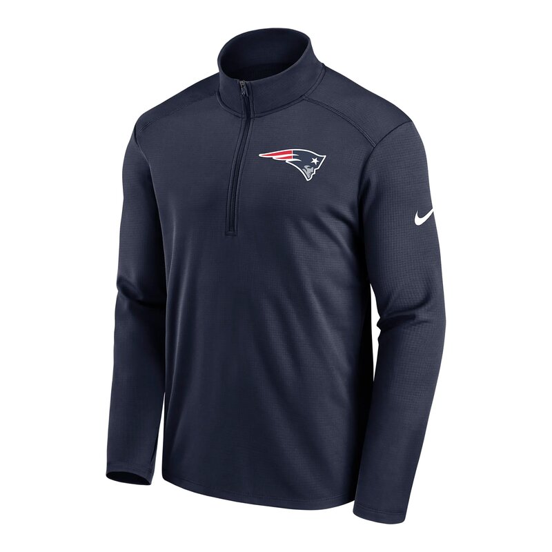New England Patriots NFL On-Field Sideline Nike Long Sleeve Jacket - navy Gr. L von Nike, Inc.