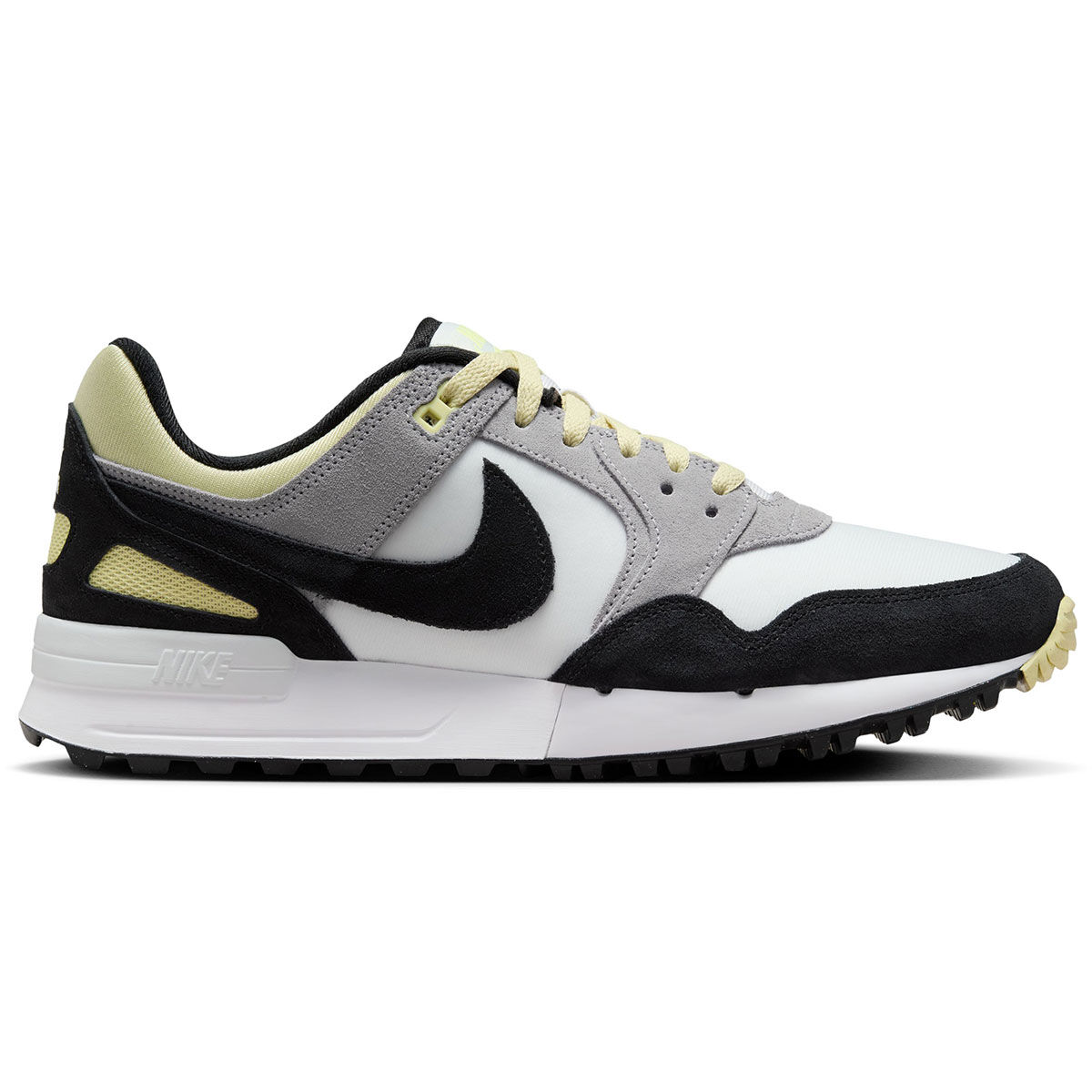 Nike Air Pegasus 89 G Waterproof Spikeless Golf Shoes, Mens, Grey/black/lime, 12 | American Golf von Nike Golf