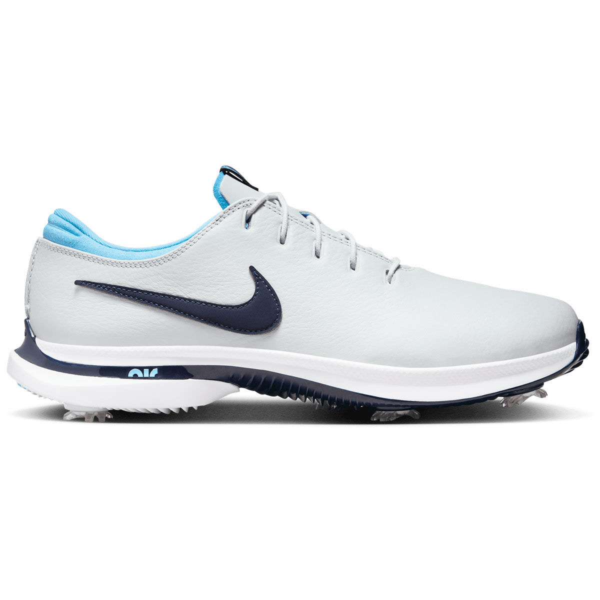 Nike Air Zoom Victory Tour 3 Waterproof Spiked Golf Shoes, Mens, Pure platinum/obsidian/white, 7 | American Golf von Nike Golf