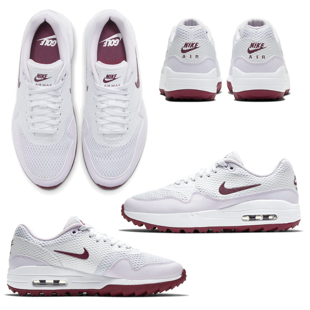 'Nike Golf Air Max 1 G Damen Golfschuh weiss/rot' von Nike Golf