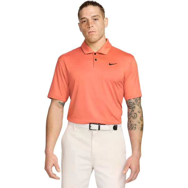 Nike Golf Polo Dri-FIT Tour weinrot von Nike Golf