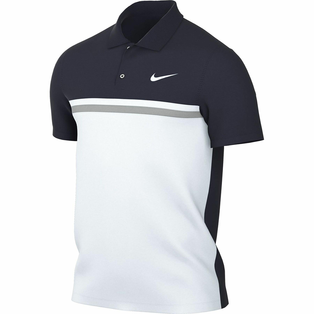 'Nike Golf Victory CB Herren Polo (DH0845) navy/weiss' von Nike Golf