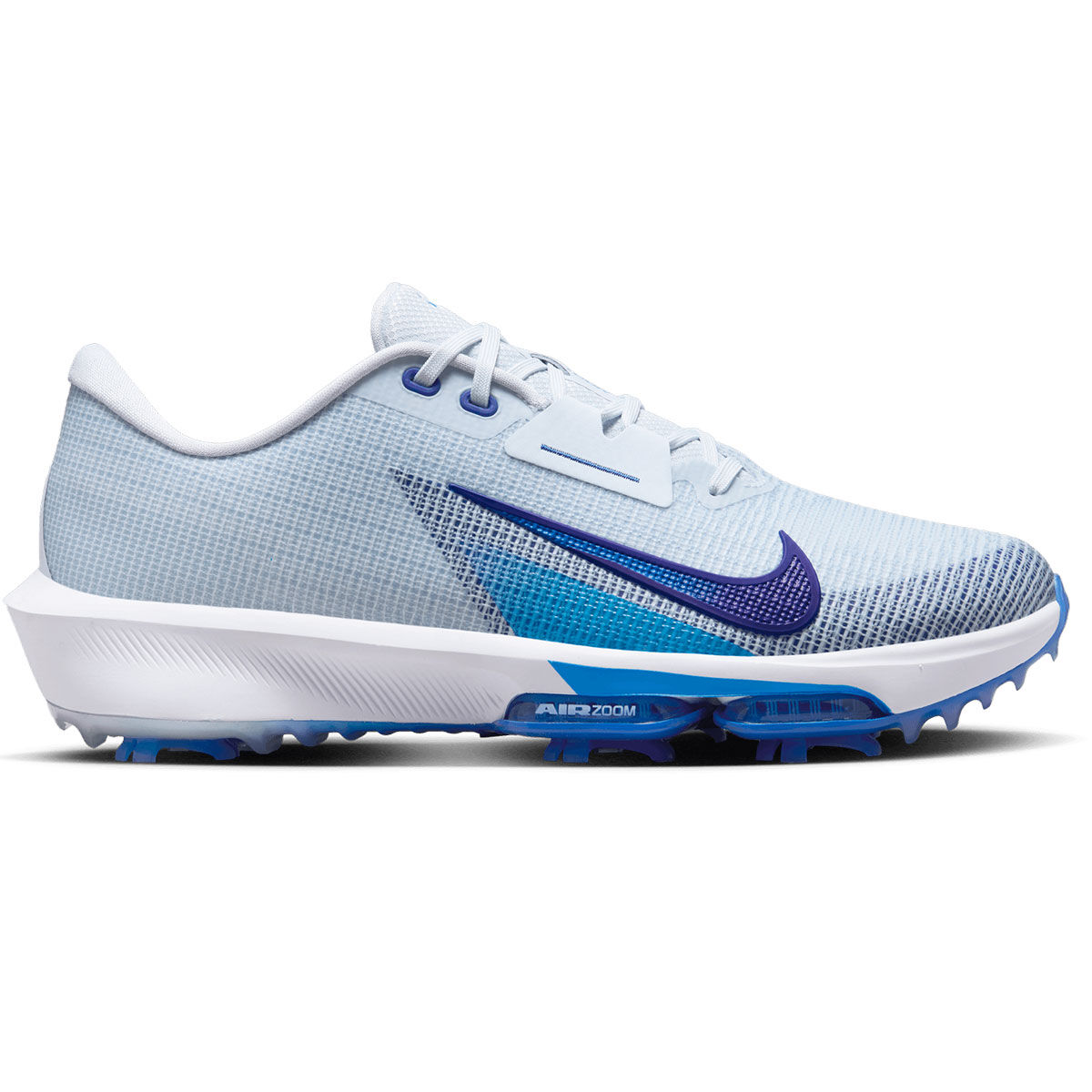 Nike Men's Air Zoom Infinity Tour Spiked Golf Shoes, Mens, Football grey/dp royal/game, 11 | American Golf von Nike Golf