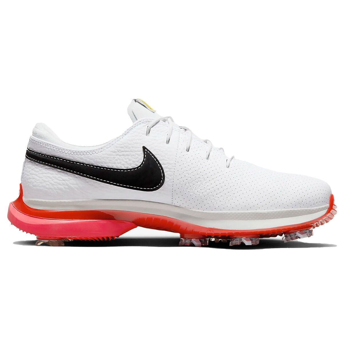 Nike Men's Air Zoom Victory Tour 3 Waterproof Spiked Golf Shoes, Mens, White/black, 11 | American Golf von Nike Golf