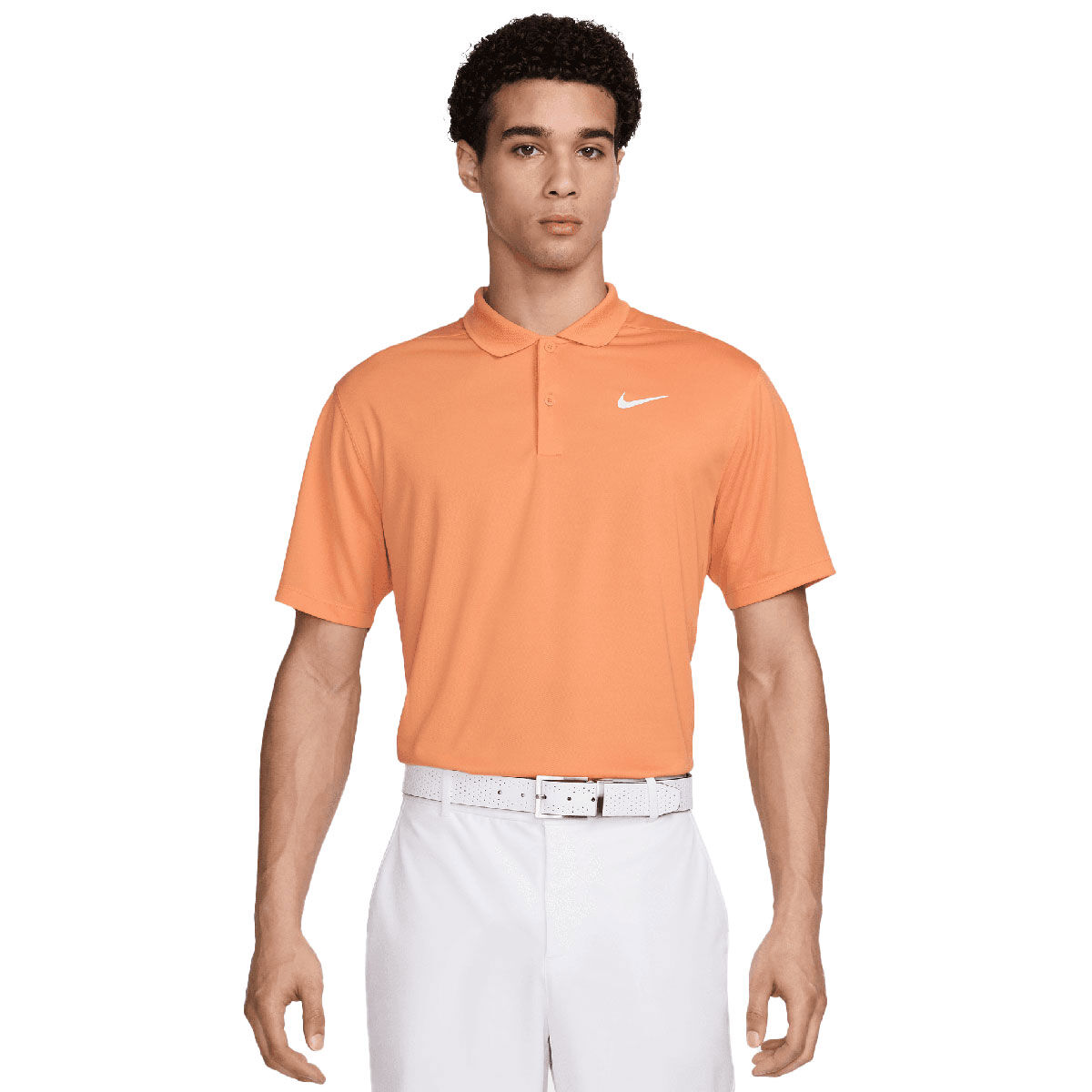 Nike Men's Dri-FIT Victory Golf Polo Shirt, Mens, Orange trance/white, Xxl | American Golf von Nike Golf