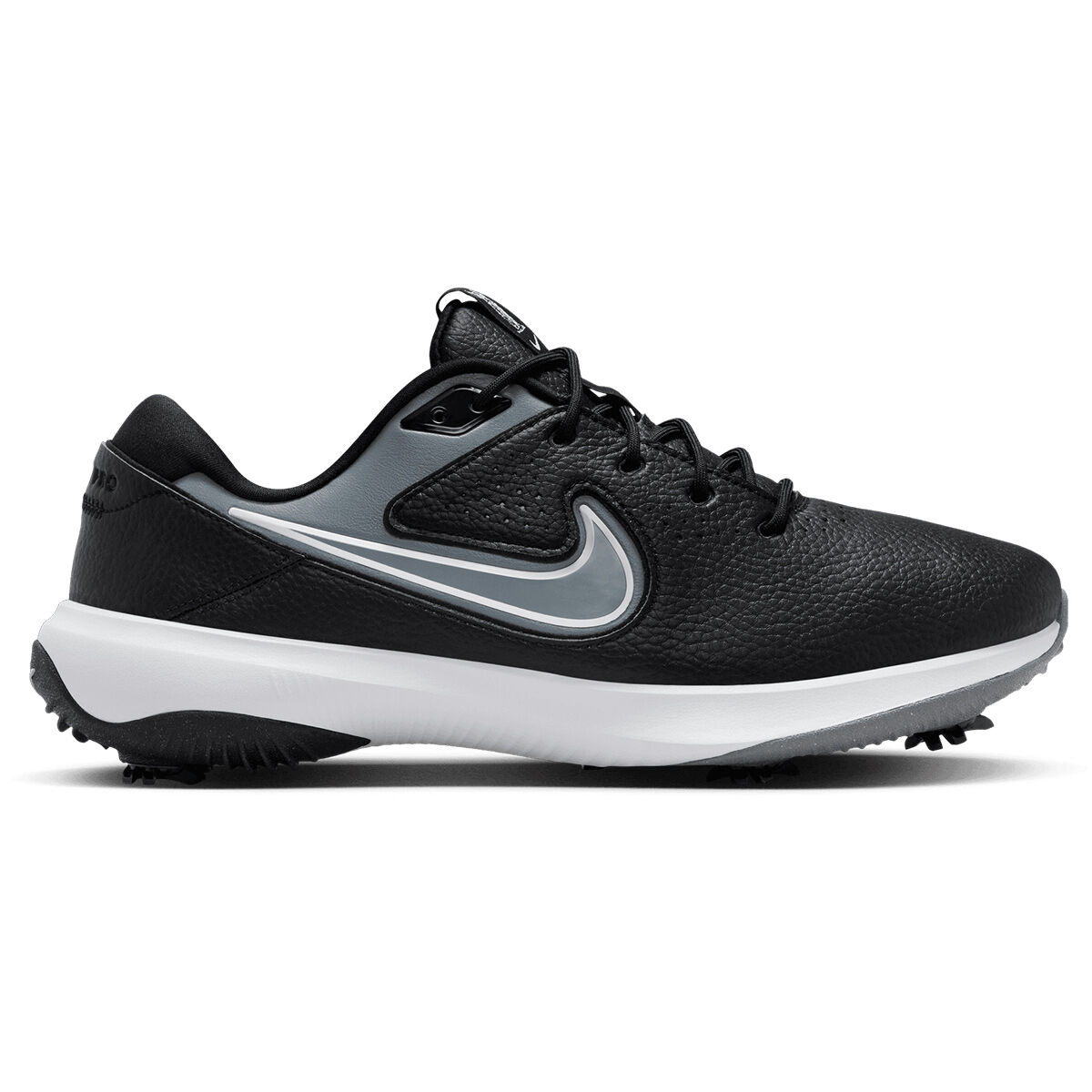 Nike Men's Victory Pro 3 Waterproof Spiked Golf Shoes, Mens, Black/white/cool grey, 9 | American Golf von Nike Golf