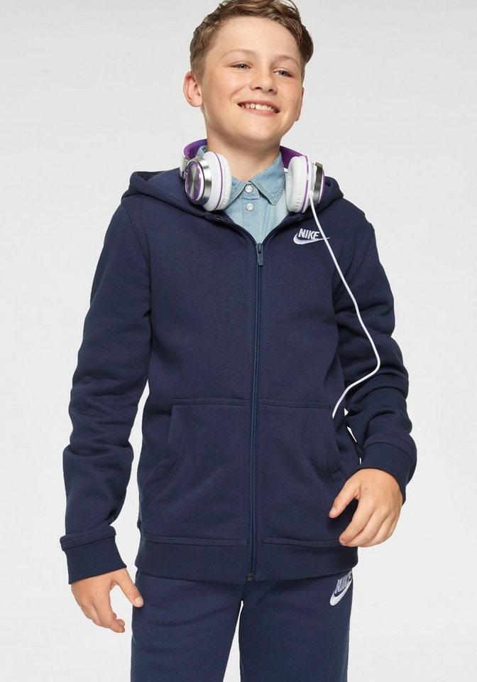 Nike Sportswear Kapuzensweatjacke NSW HOODIE FZ CLUB - für Kinder Nike Sportswear Kapuzensweatjacke NSW HOODIE FZ CLUB - für Kinder von Nike Sportswear