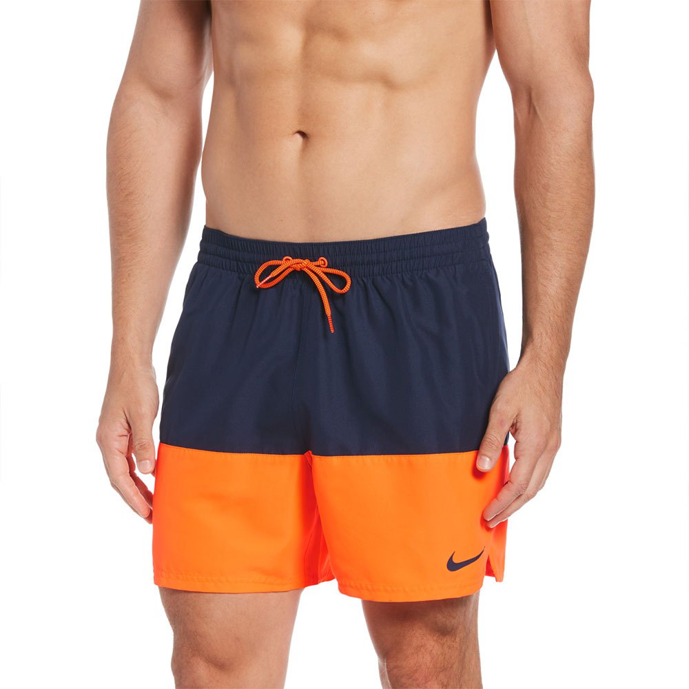 Nike Swim Essential Split 5´´ Volley Swimming Shorts Blau M Mann von Nike Swim