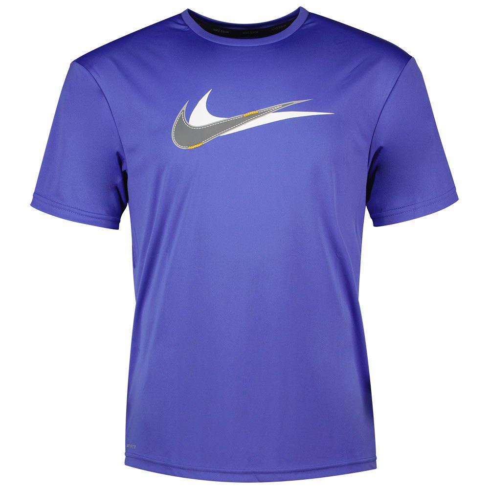 Nike Swim Hydroguard Short Sleeve T-shirt Blau S Mann von Nike Swim