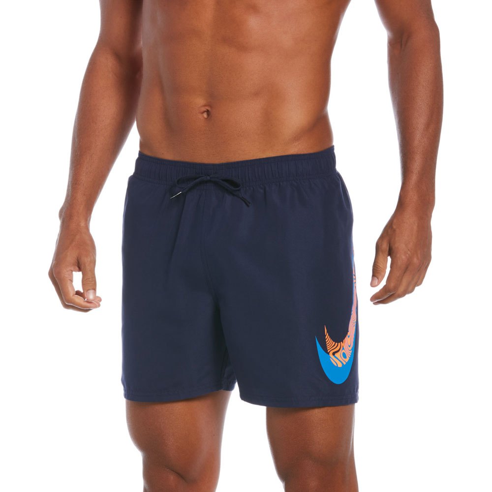 Nike Swim Liquify Swoosh 5´´ Volley Swimming Shorts Blau S Mann von Nike Swim