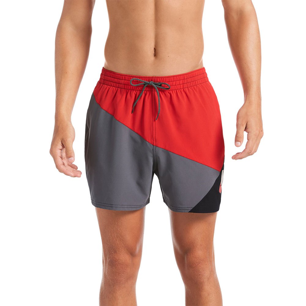 Nike Swim Logo Jackknife 5´´ Swimming Shorts Rot,Grau M Mann von Nike Swim